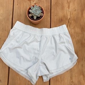 Women’s athletic shorts.